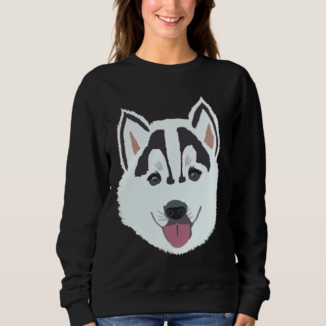 Husky Puppy Sweatshirt (Vorderseite)