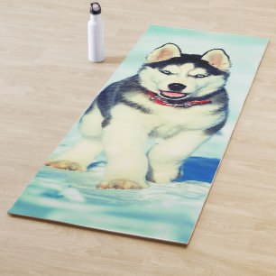 Husky Puppy Yogamatte