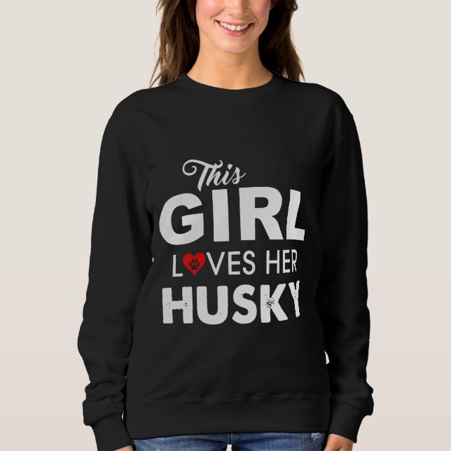 Husky Relaxed Fit Sweatshirt (Vorderseite)