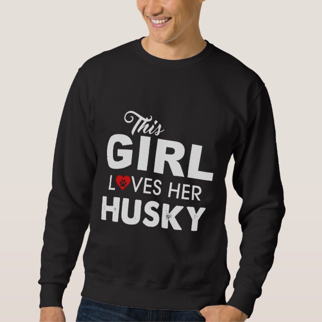 Husky Relaxed Fit Sweatshirt (Vorderseite)
