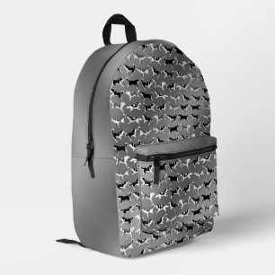 Husky-Rucksäcke Schlittenhund-Taschen Bedruckter Rucksack