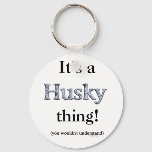 Husky-Sache Schlüsselanhänger