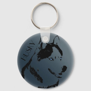 Husky Schlüsselanhänger Husky Malamute Schlüsselan