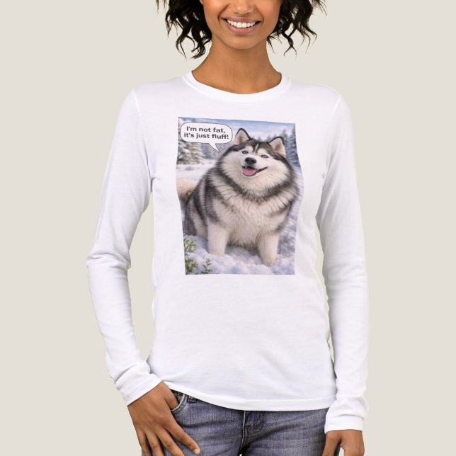Husky-Shirt  Tri-Blend Shirt (Vorderseite)