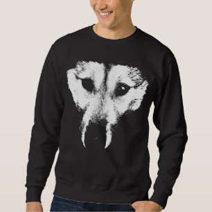 Husky Shirts Schlittenhund Sweatshirt Wolf Hundesh
