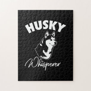 Husky Siberian Flüsterer Puzzle