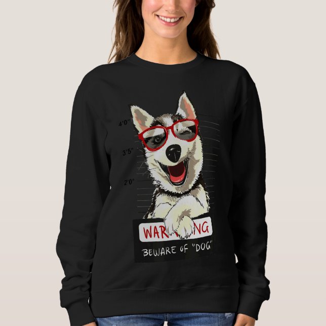 Husky Siberian Husky Sweatshirt (Vorderseite)