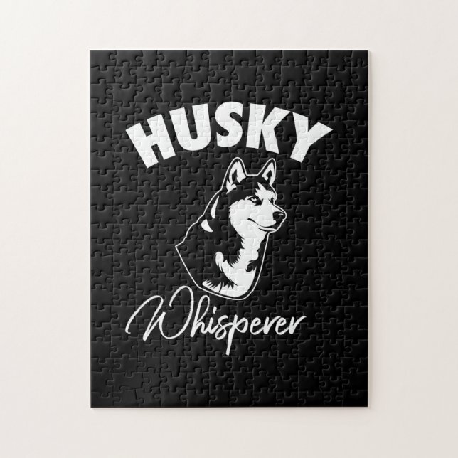 Husky Siberian Whisperer Puzzle (Vertikal)