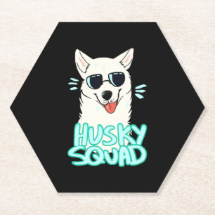 Husky Squad Lovely Untersetzer
