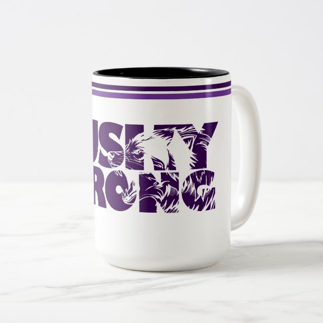 Husky Strong Coffee Tasse (VorderseiteRechts)