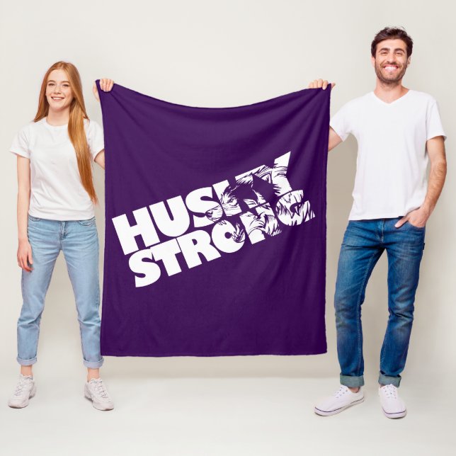 Husky Strong Fleece Blanket (Beispiel)