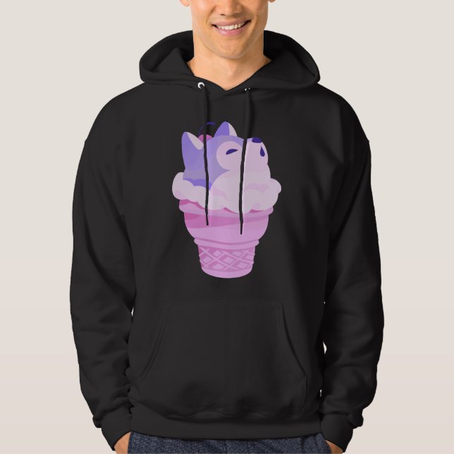 Husky Sunday Hoodie (Vorderseite)