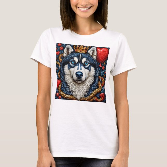 Husky T-Shirt (Vorderseite)
