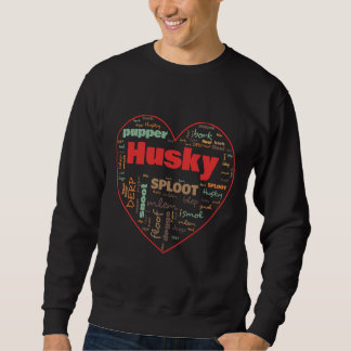 Husky-Terminologie häufig verwendete Dog-Begriffe Sweatshirt