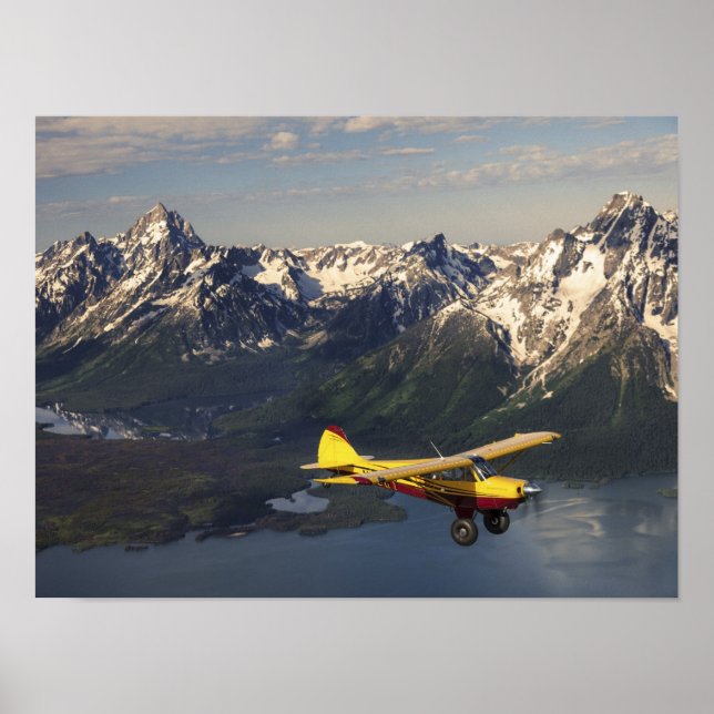Husky Tetons Tour Poster (Vorne)