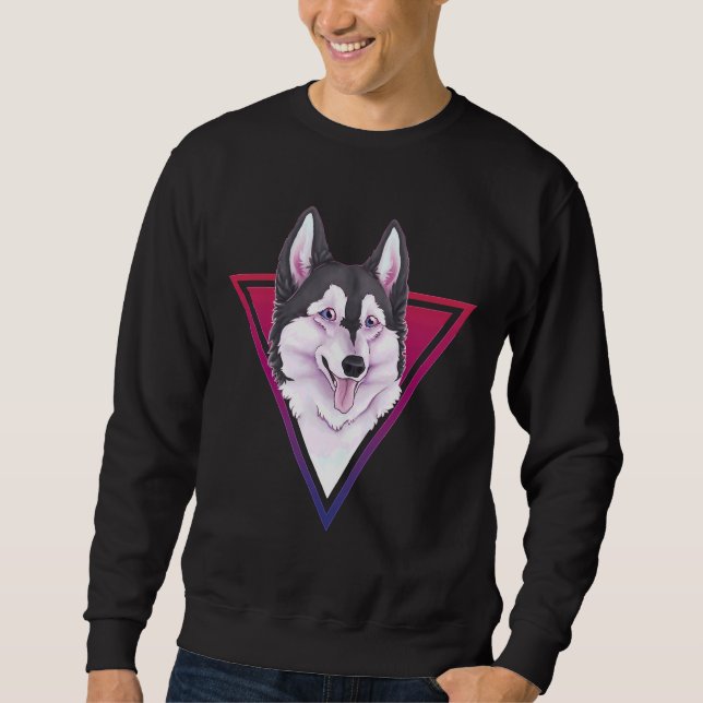 Husky Triangle Sweatshirt (Vorderseite)