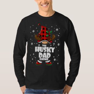 Husky Vater Gnome Christmas Husky Papa Siberian Hu T-Shirt