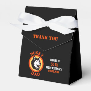 Husky Vater, Hund Vater Birthday Gefallen Box Geschenkschachtel