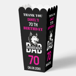 Husky Vater, Hund Vater Geburtstag Geschenkschachtel