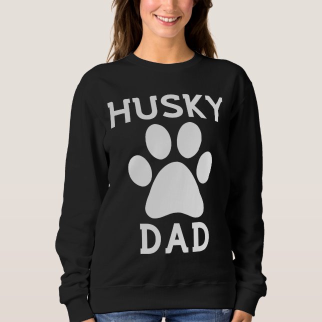 Husky Vater Paw Sweatshirt (Vorderseite)