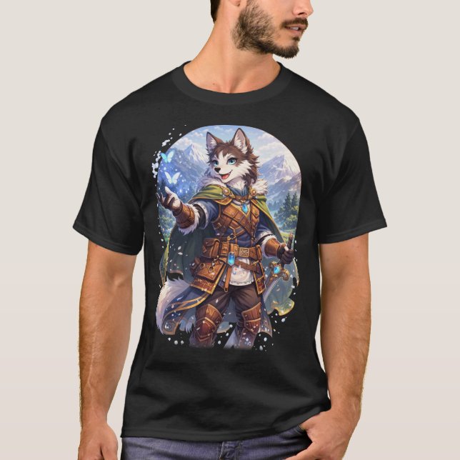 Husky Warrior T-Shirt (Vorderseite)