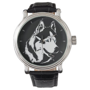 Husky Watch Siberian Husky Malamute Wrist Watch Armbanduhr