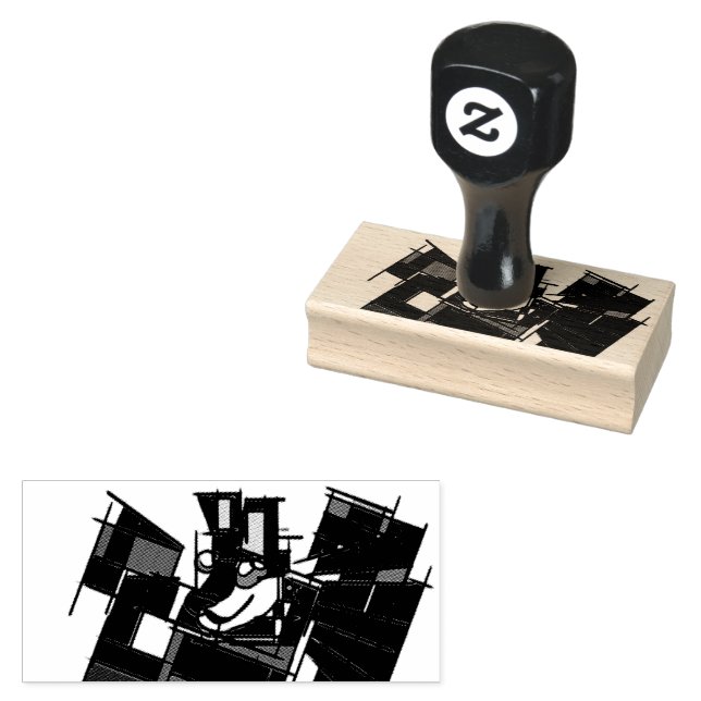 Husky Winter Gummistempel (Stempel)