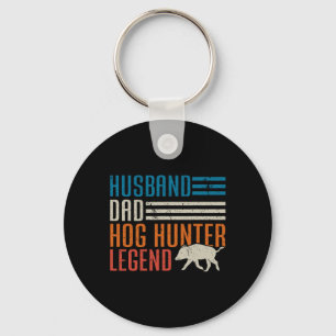 Husnd Vater Hog Hunter Legend Vatertag Witzhaken Schlüsselanhänger