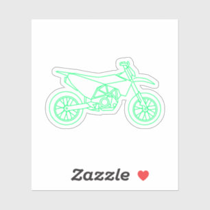 Husqvarna 701 Neon style Aufkleber