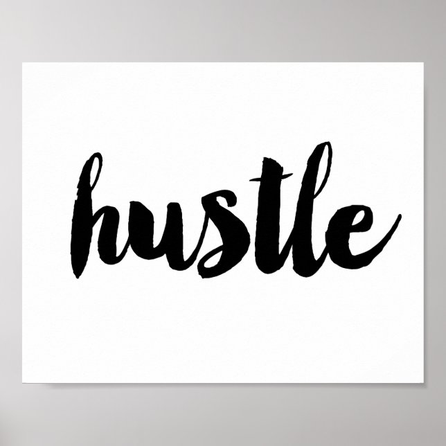 Hustel Poster (Vorne)
