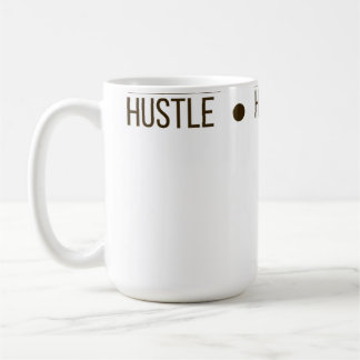Hustel, Zuhause, Herz: Motivierend Komfort-Design Kaffeetasse