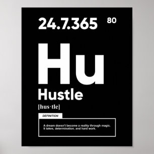 Husteldefinition   Motivierend Poster