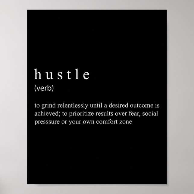 Husteldefinition Poster (Vorne)