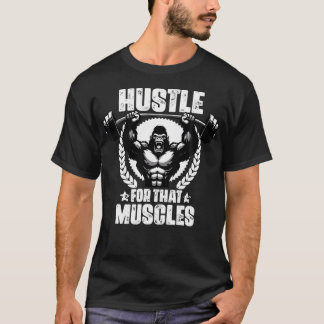 Husteln dafür, dass Muskeln Gewicht Gymnastik Zita T-Shirt