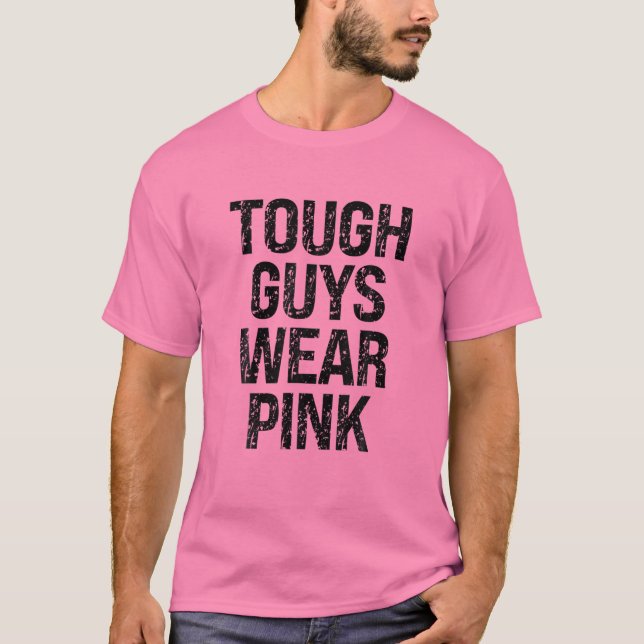 Husten tragen Pink Cool Pink T-Shirt (Vorderseite)