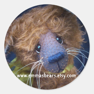 Hustenaufkleber Runder Aufkleber