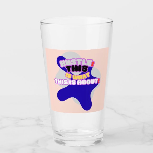 Hustle: darum geht es hier! glas (Vorderseite)