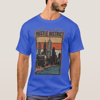 Hustle District Geschenk T-Shirt