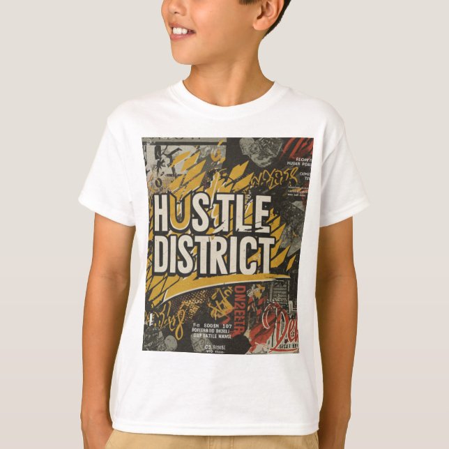 Hustle District T-Shirt (Vorderseite)