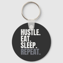 HUSTLE.EAT.SLEEP. WIEDER VON VORNE.