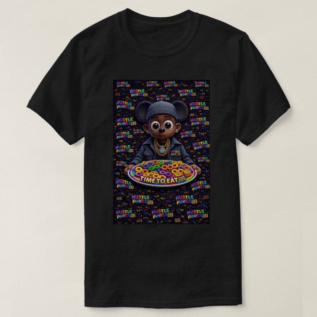 Hustle Force 88  Cereal T Shirt (Design vorne)