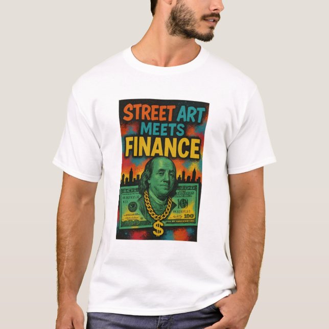 Hustle Hard: Street Money Vibes T-Shirt (Vorderseite)