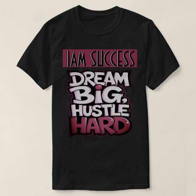 HUSTLE HARD T-Shirt (Design vorne)