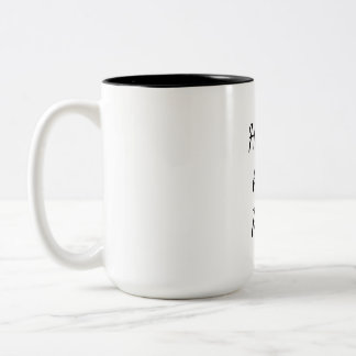 Hustle Heart Repeat Motivationsbecher – Inspiratio Zweifarbige Tasse