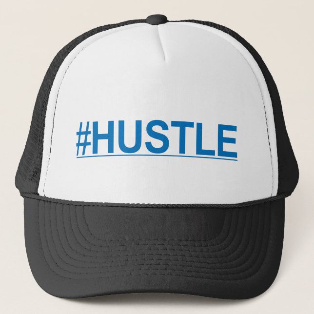#HUSTLE Hut Truckerkappe (Vorderseite)