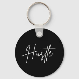 Hustle Keychain – Modern Minimal Design Schlüsselanhänger