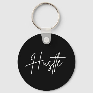 Hustle Keychain – Modern Minimal Design Schlüsselanhänger