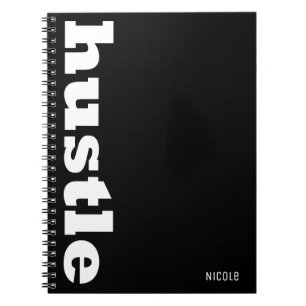 HUSTLE Personalisiertes Inspirierendes Büro Notizblock