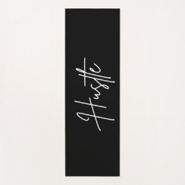 Hustle Quote Yoga Mat Yogamatte