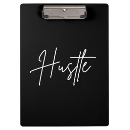 Hustle Script Clipboard – Modern Desk Accessory Klemmbrett